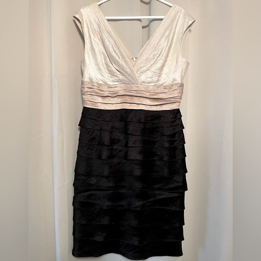 Colorblock formal dress
